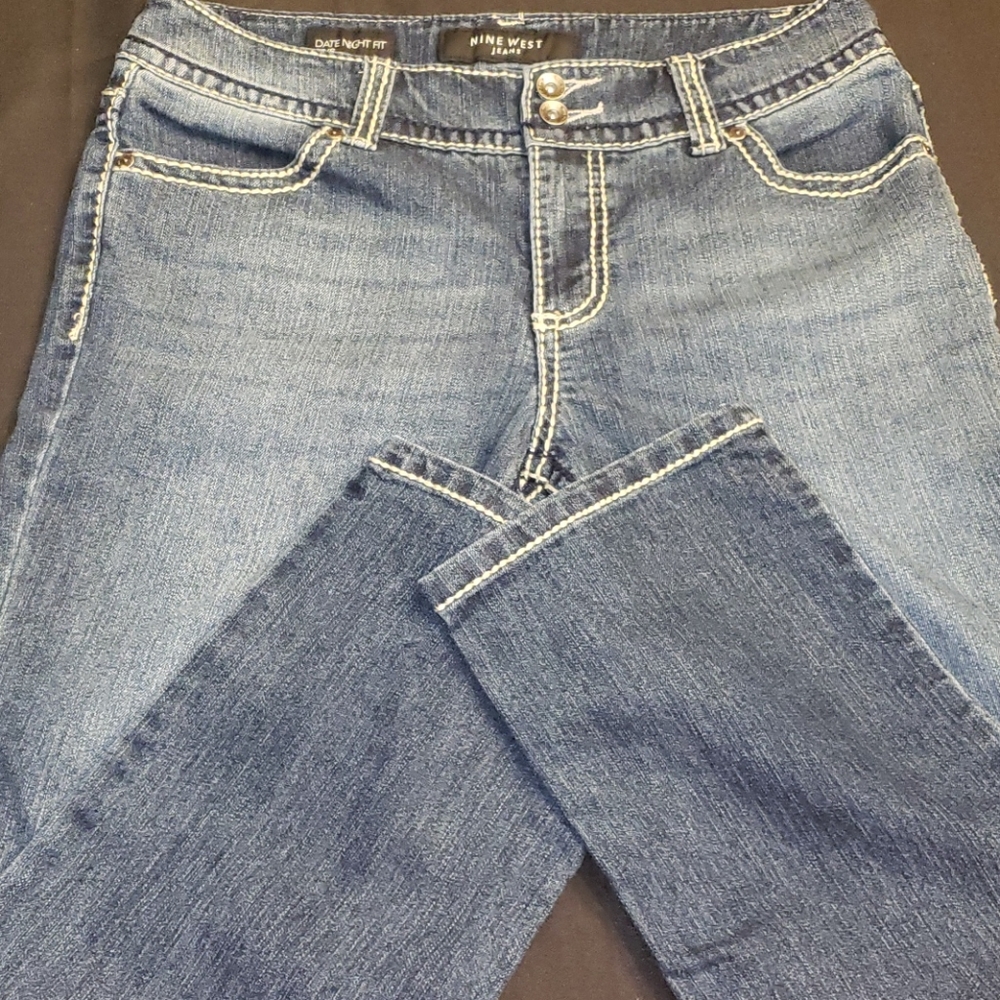 Nine West Capri Jeans Date Night Fit 28/6